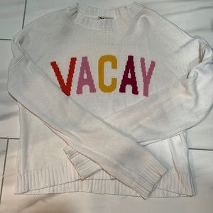 Show Me Your MuMu — VACAY sweater — size small